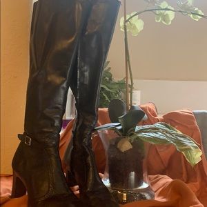 Black Leather Boots